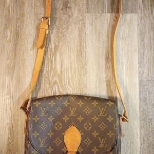 SOLD Louis Vuitton Tan and Brown Monogram Crossbody Bag
